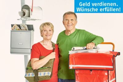 Zeitung austragen als Urlaubsvertretung
